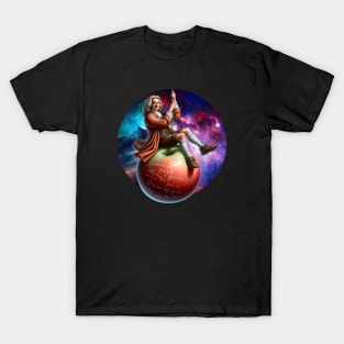 Isaac Newton Apple Wrecking Ball T-Shirt